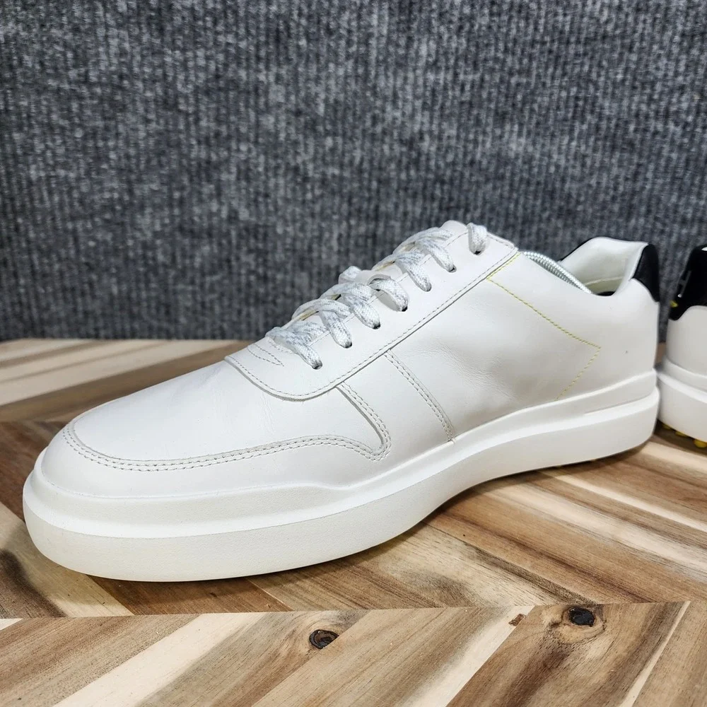 Cole Haan Golf Grand 360 Men's 11.5 White Leather Sneaker Athletic Shoes  C34305